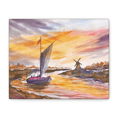 Dutchman’s Landing Matte Canvas, Stretched, 1.25". Available in sizes 10” x 8”-16” x 12”