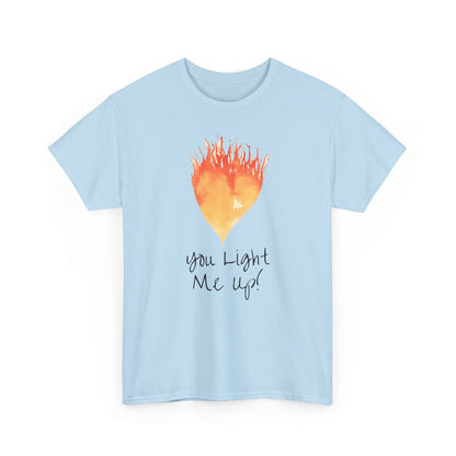 You Light Me Up Unisex Heavy Cotton Tee