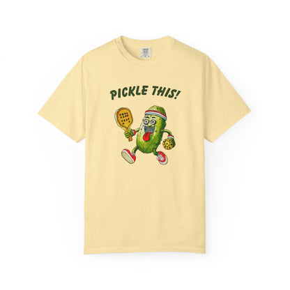 Pickle This! Unisex Garment-Dyed T-shirt (Light Colors). Available in sizes S-4XL, 16 colors.