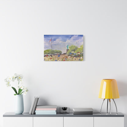 Looking for Liberty Matte Canvas, Stretched, 1.25"