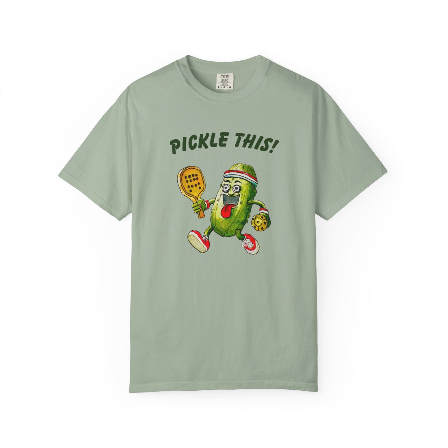 Pickle This! Unisex Garment-Dyed T-shirt (Light Colors). Available in sizes S-4XL, 16 colors.