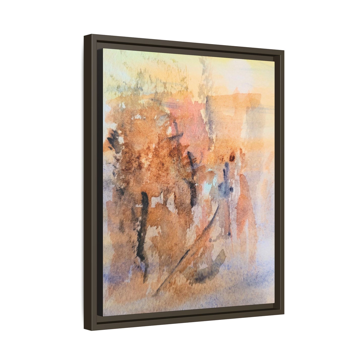 The Explorer Matte Canvas, Framed (Black or Espresso). Available in sizes 8”x10”-18”x24”