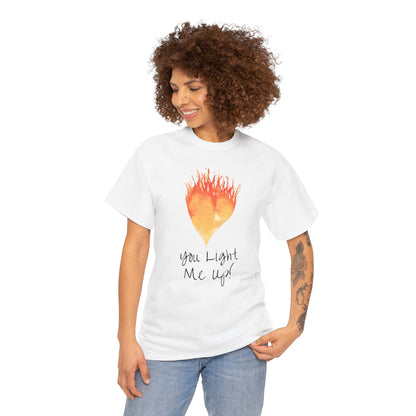 You Light Me Up Unisex Heavy Cotton Tee
