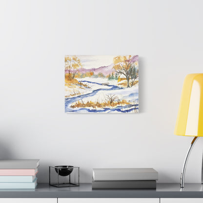 Still Moving Matte Canvas, Stretched, 1.25". Available in sizes 10” x 8”-16” x 12”