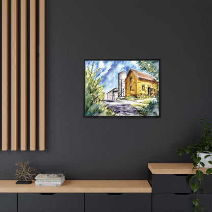 Ye Olde Barn, Framed (Black or Espresso). Available in sizes from 10”x8”-32”x24”