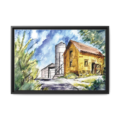 Ye Olde Barn, Framed (Black or Espresso). Available in sizes from 10”x8”-32”x24”