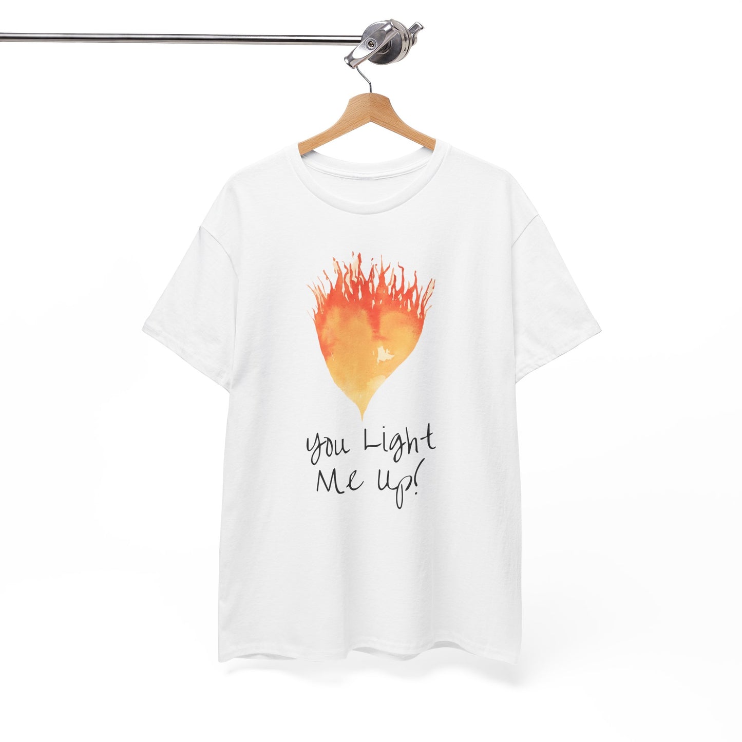 You Light Me Up Unisex Heavy Cotton Tee