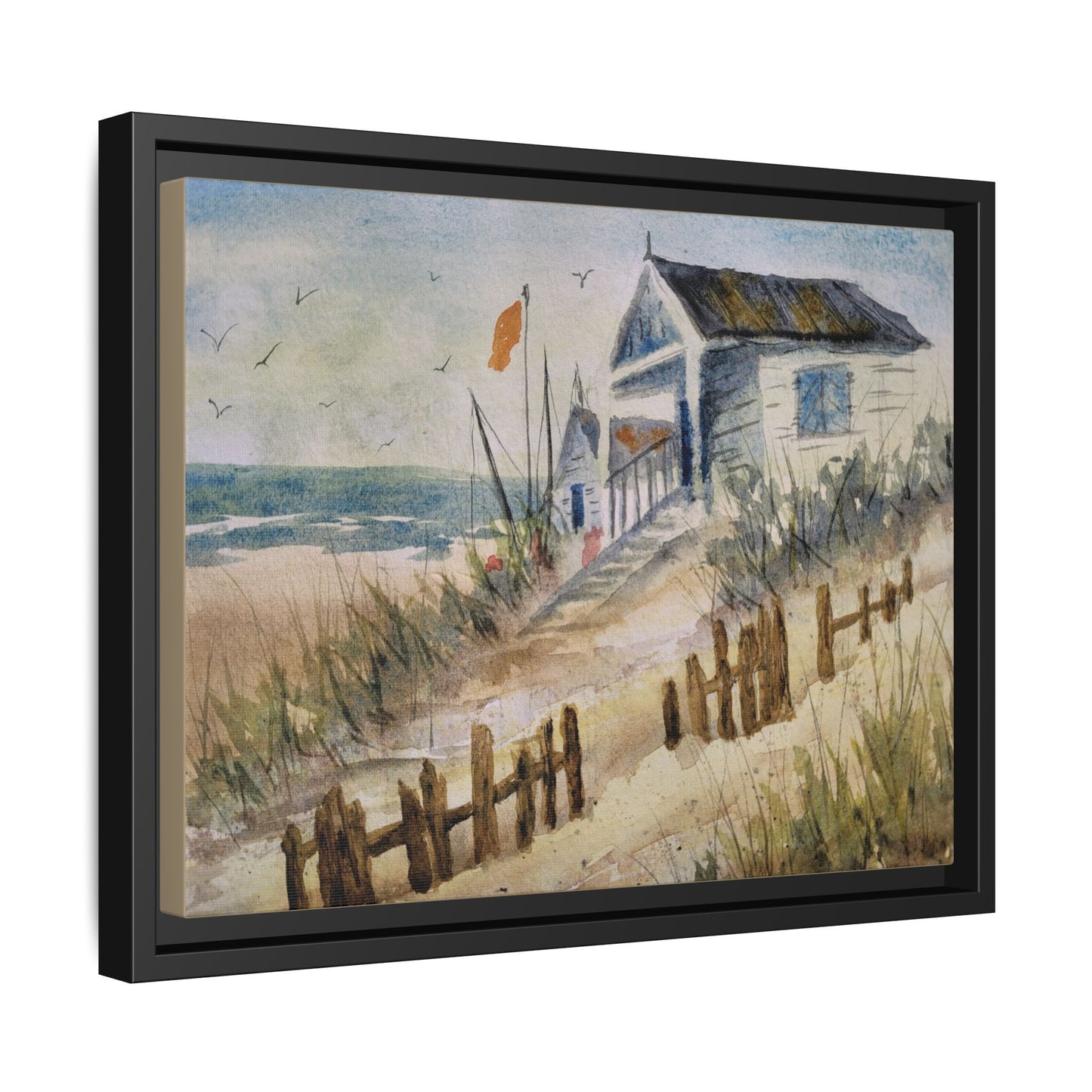 Offshore Winds, Framed (Black or Espresso). Available in sizes from 10”x8”-20”x16”