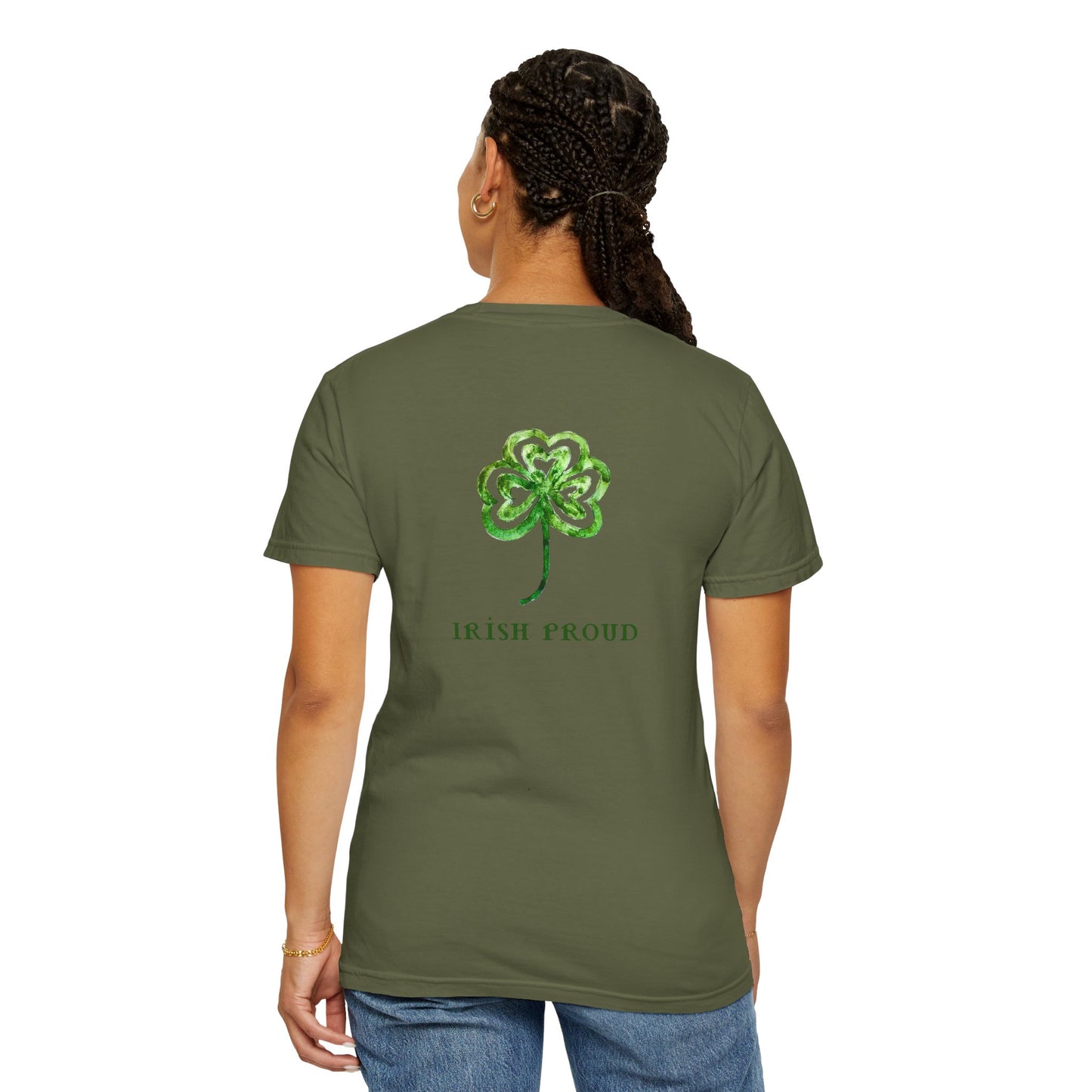 Irish Proud Unisex Garment-Dyed T-shirt