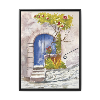 Blue Door, Framed (Black or Espresso). Available in sizes from 8”x10”-24”x32”