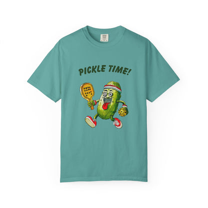 Pickle Time! Unisex Garment-Dyed T-shirt (Light Colors). Available in sizes S-4XL, 16 colors.