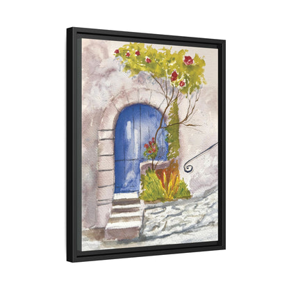 Blue Door, Framed (Black or Espresso). Available in sizes from 8”x10”-24”x32”