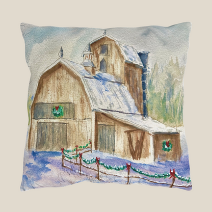 Ready For The Season Pillows. Available in sizes from 16” x 16”-20” x 20”