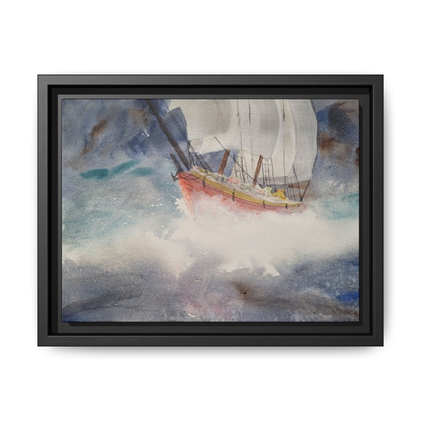 Holding On, Framed (Black or Espresso). Available in sizes from 10”x8”-20”x16”