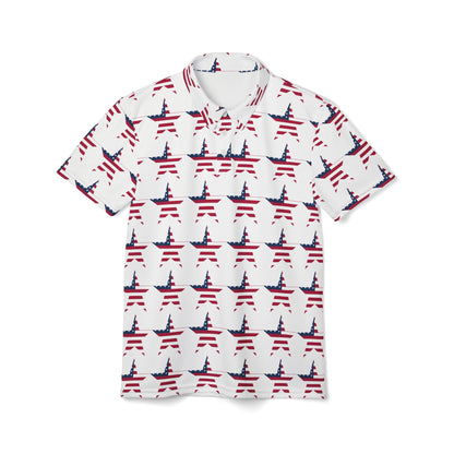 Star Spangled Unisex Polo Shirt