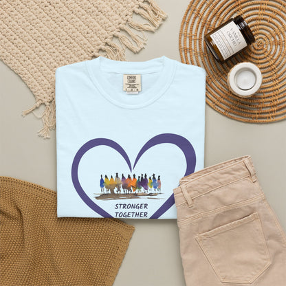 Stronger Together Heart Unisex T-shirt