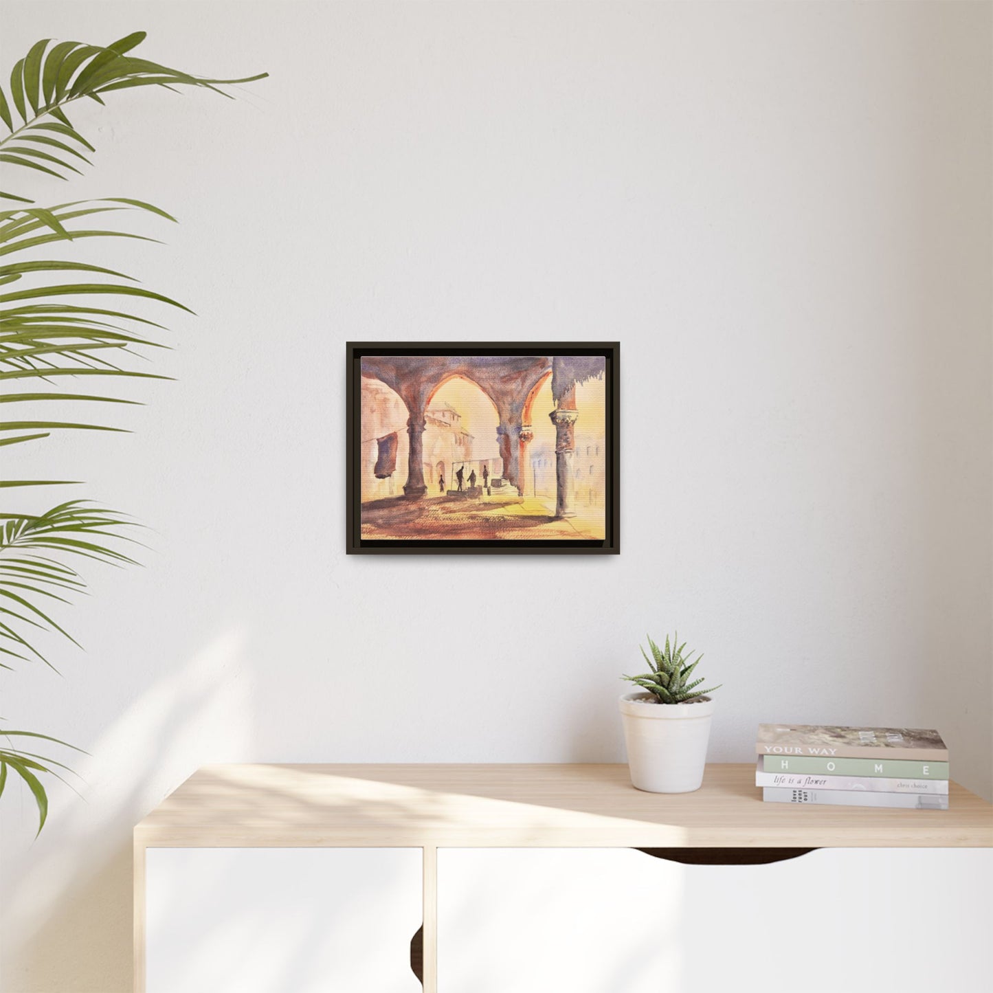 The Carpet Merchant, Framed (Black or Espresso). Available in sizes from 10”x8”-32”x24”