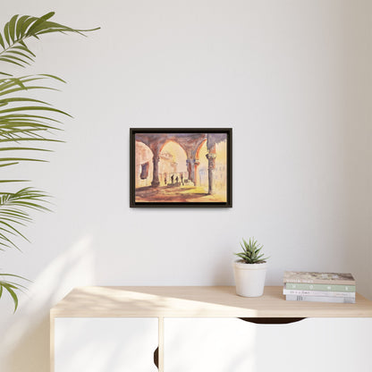 The Carpet Merchant, Framed (Black or Espresso). Available in sizes from 10”x8”-32”x24”