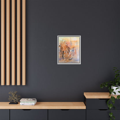 The Explorer Matte Canvas, Framed (Black or Espresso). Available in sizes 8”x10”-18”x24”