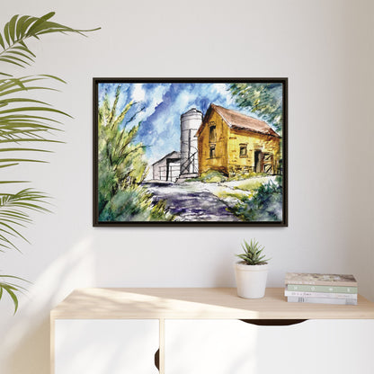 Ye Olde Barn, Framed (Black or Espresso). Available in sizes from 10”x8”-32”x24”