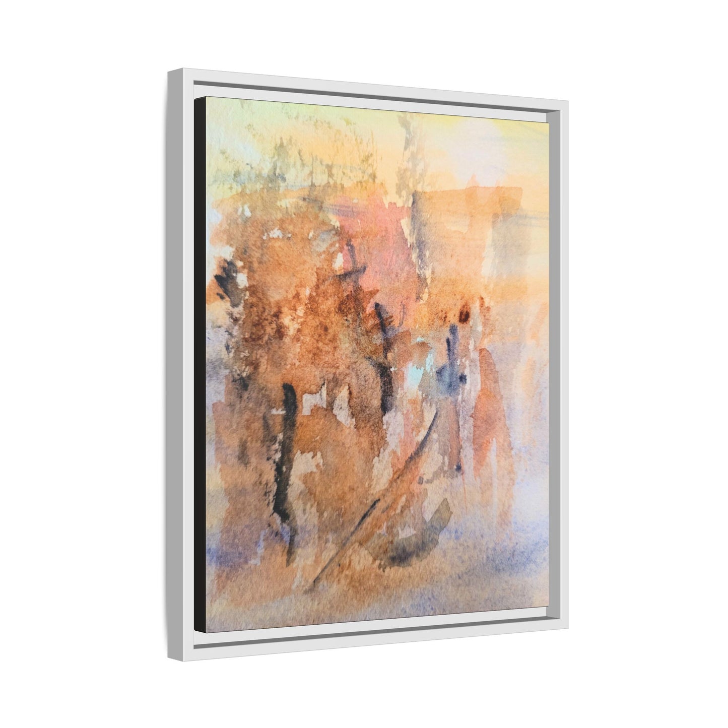 The Explorer Matte Canvas, Framed (Black or Espresso). Available in sizes 8”x10”-18”x24”