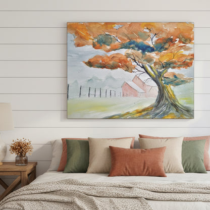 Autumn Oak - Matte Canvas