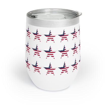 Star Spangled Chill Wine Tumbler (12 oz.)