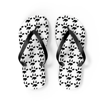 Kitty Paw Flip Flops
