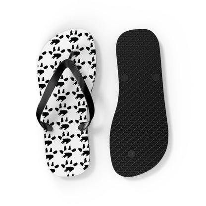 Kitty Paw Flip Flops