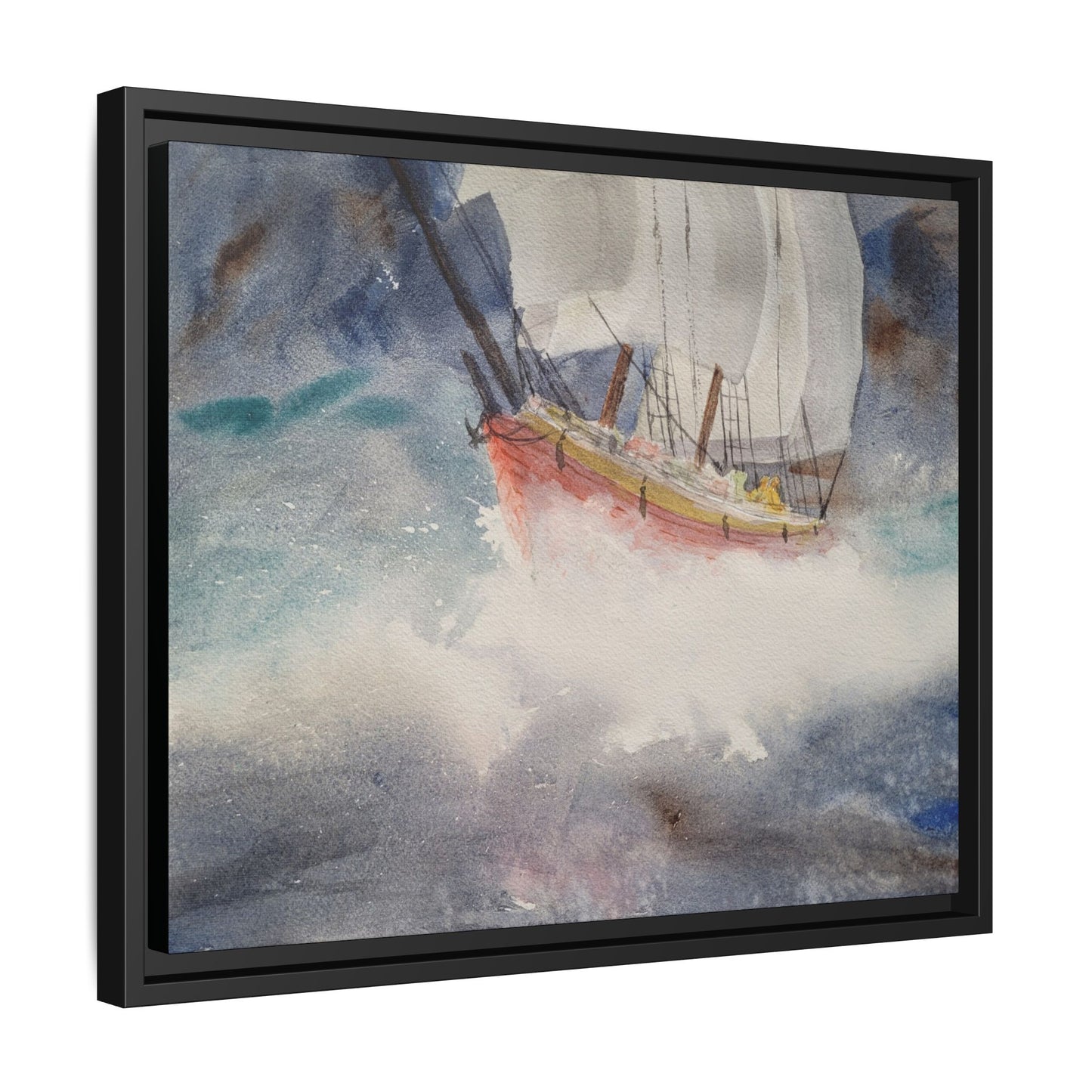 Holding On, Framed (Black or Espresso). Available in sizes from 10”x8”-20”x16”