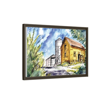 Ye Olde Barn, Framed (Black or Espresso). Available in sizes from 10”x8”-32”x24”