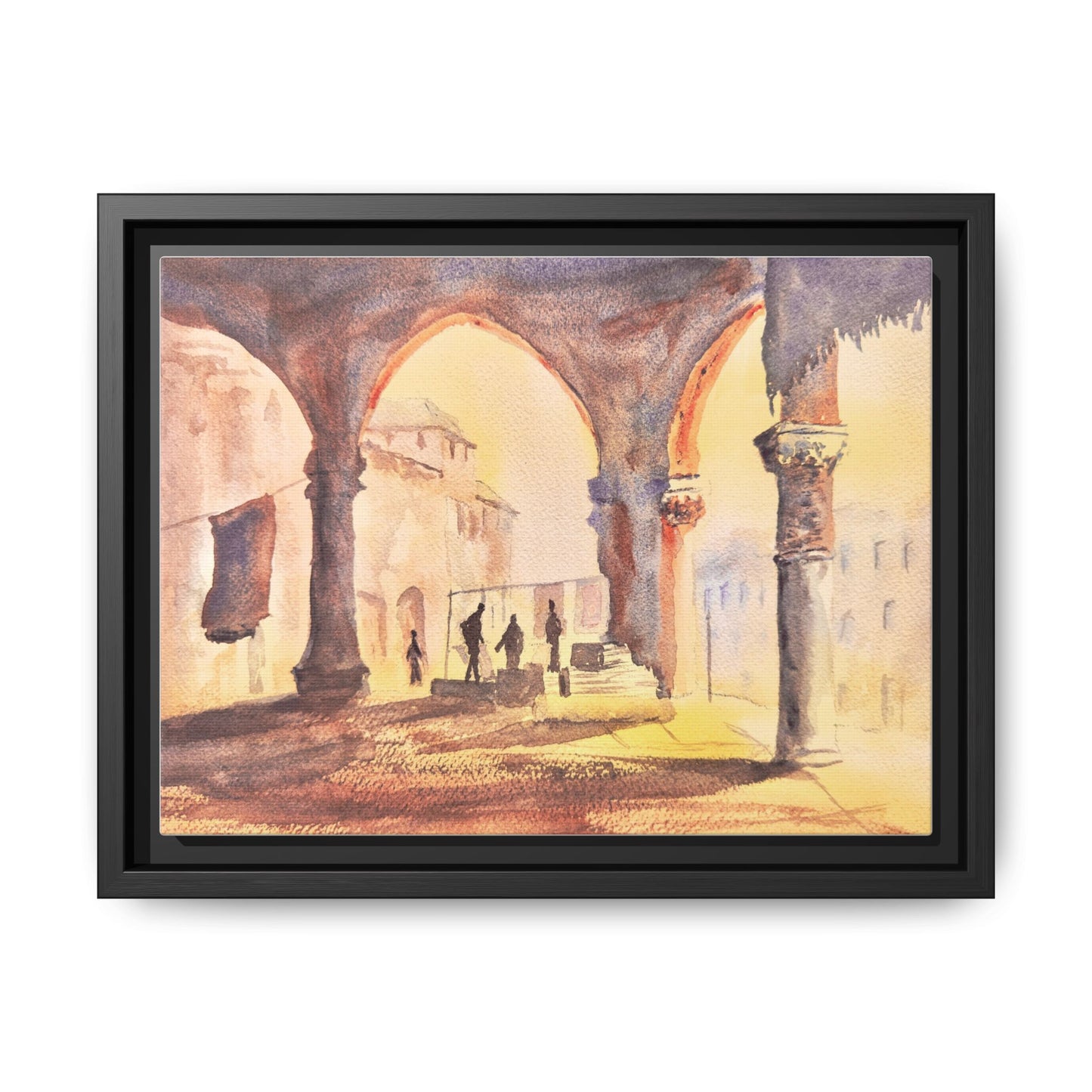 The Carpet Merchant, Framed (Black or Espresso). Available in sizes from 10”x8”-32”x24”