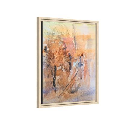 The Explorer Matte Canvas, Framed (Black or Espresso). Available in sizes 8”x10”-18”x24”