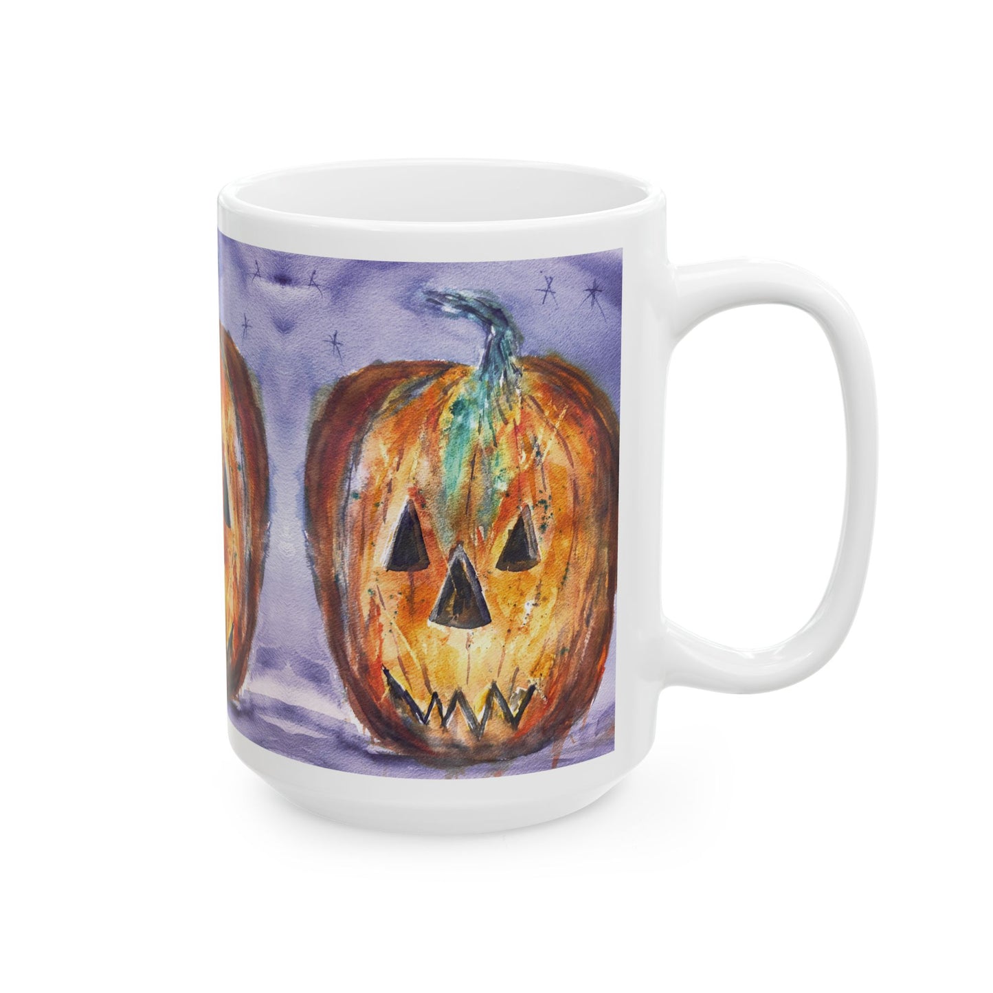 Playfully Spooky Ceramic Mug, (11oz, 15oz)