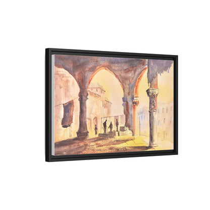 The Carpet Merchant, Framed (Black or Espresso). Available in sizes from 10”x8”-32”x24”
