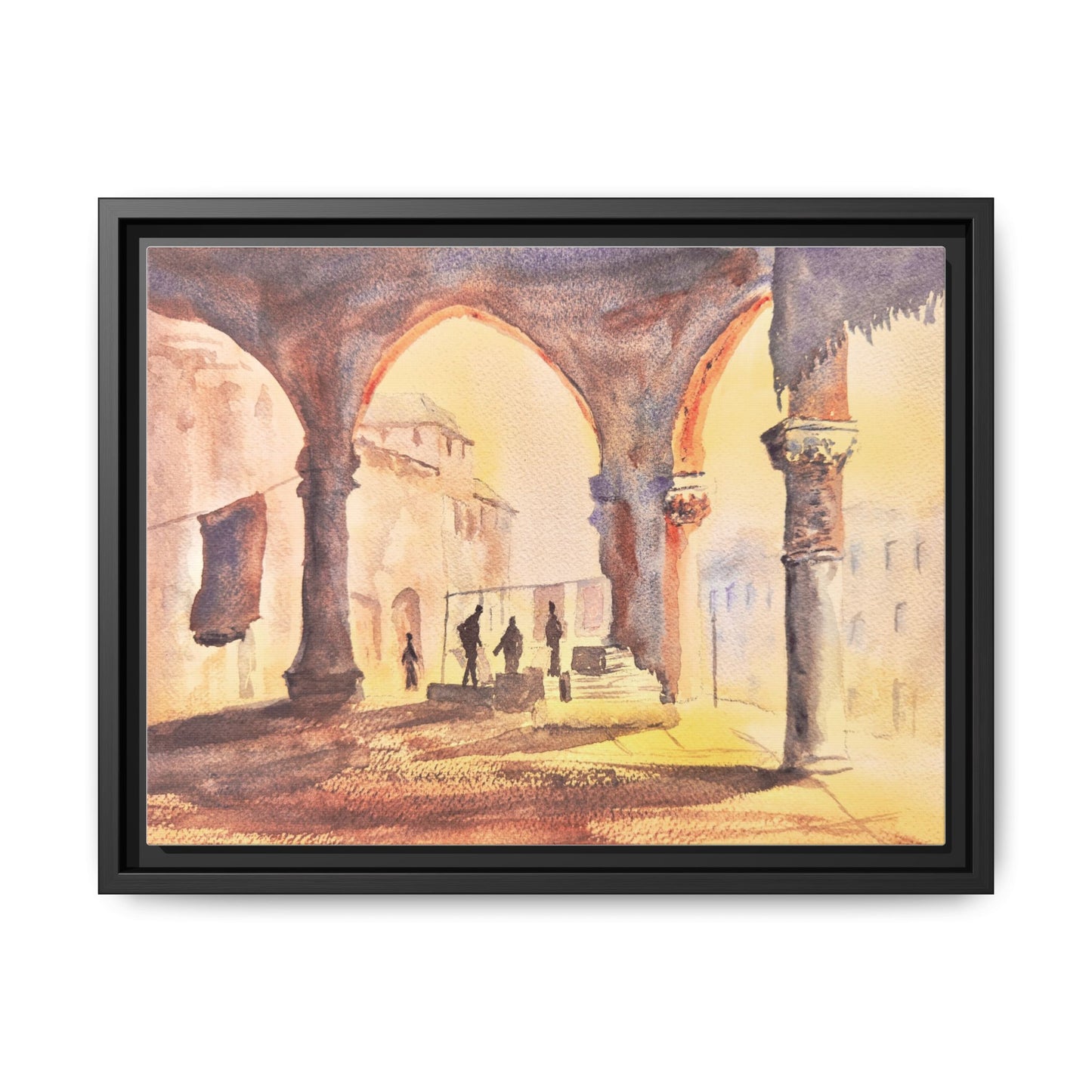 The Carpet Merchant, Framed (Black or Espresso). Available in sizes from 10”x8”-32”x24”