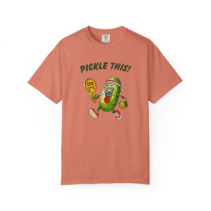 Pickle This! Unisex Garment-Dyed T-shirt (Light Colors). Available in sizes S-4XL, 16 colors.