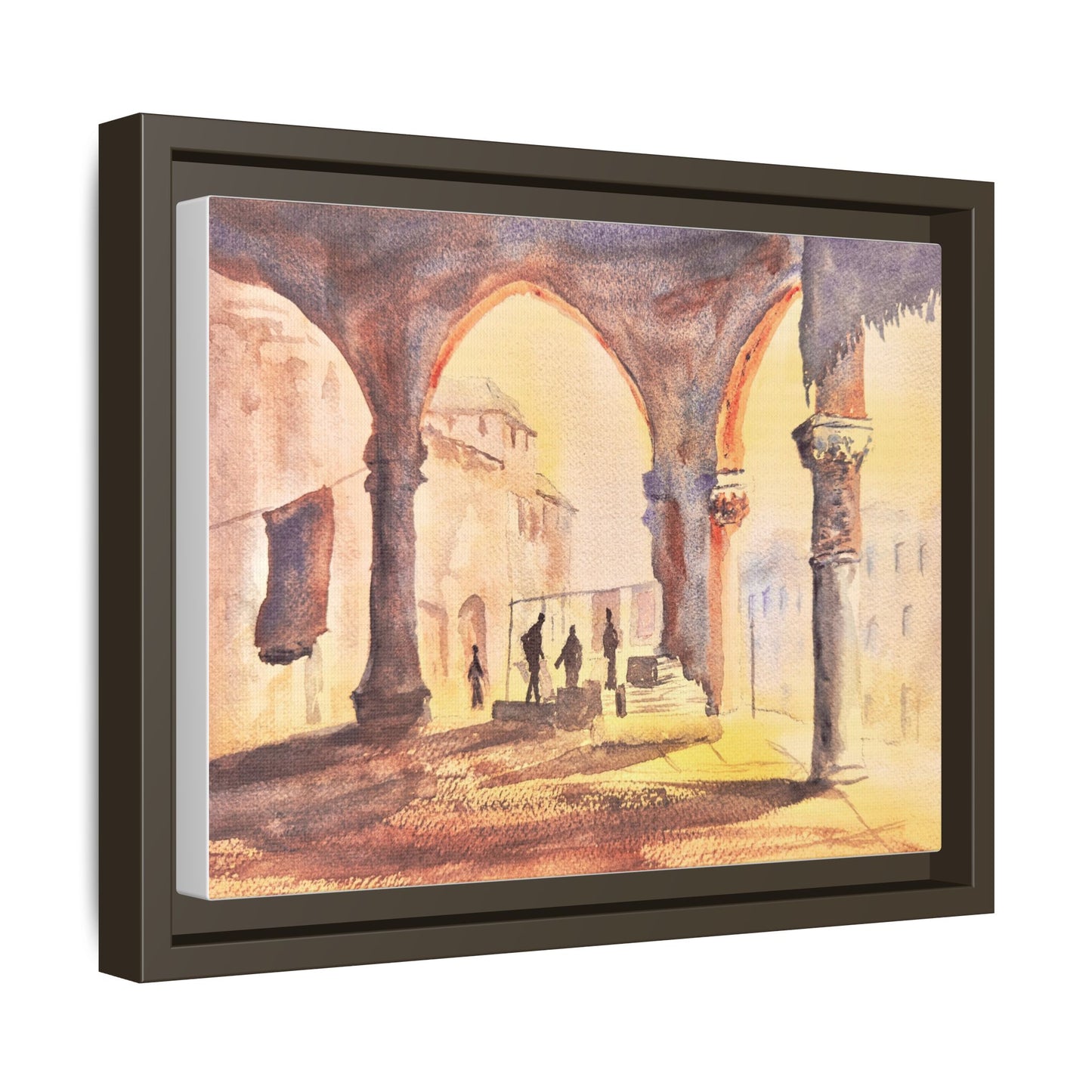 The Carpet Merchant, Framed (Black or Espresso). Available in sizes from 10”x8”-32”x24”