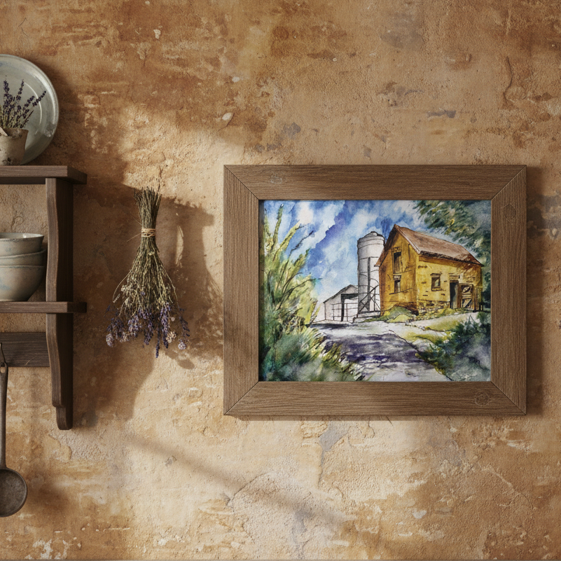 Ye Olde Barn - Matte Canvas