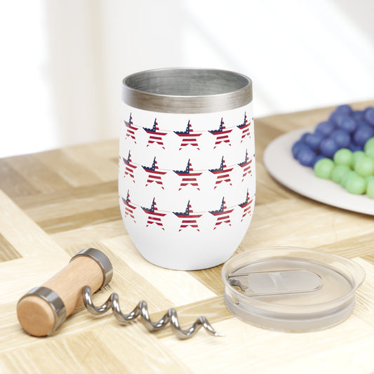 Star Spangled Chill Wine Tumbler (12 oz.)