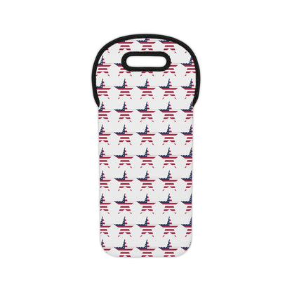 Star Spangled Wine Tote Bag