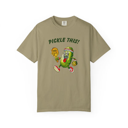 Pickle This! Unisex Garment-Dyed T-shirt (Light Colors). Available in sizes S-4XL, 16 colors.