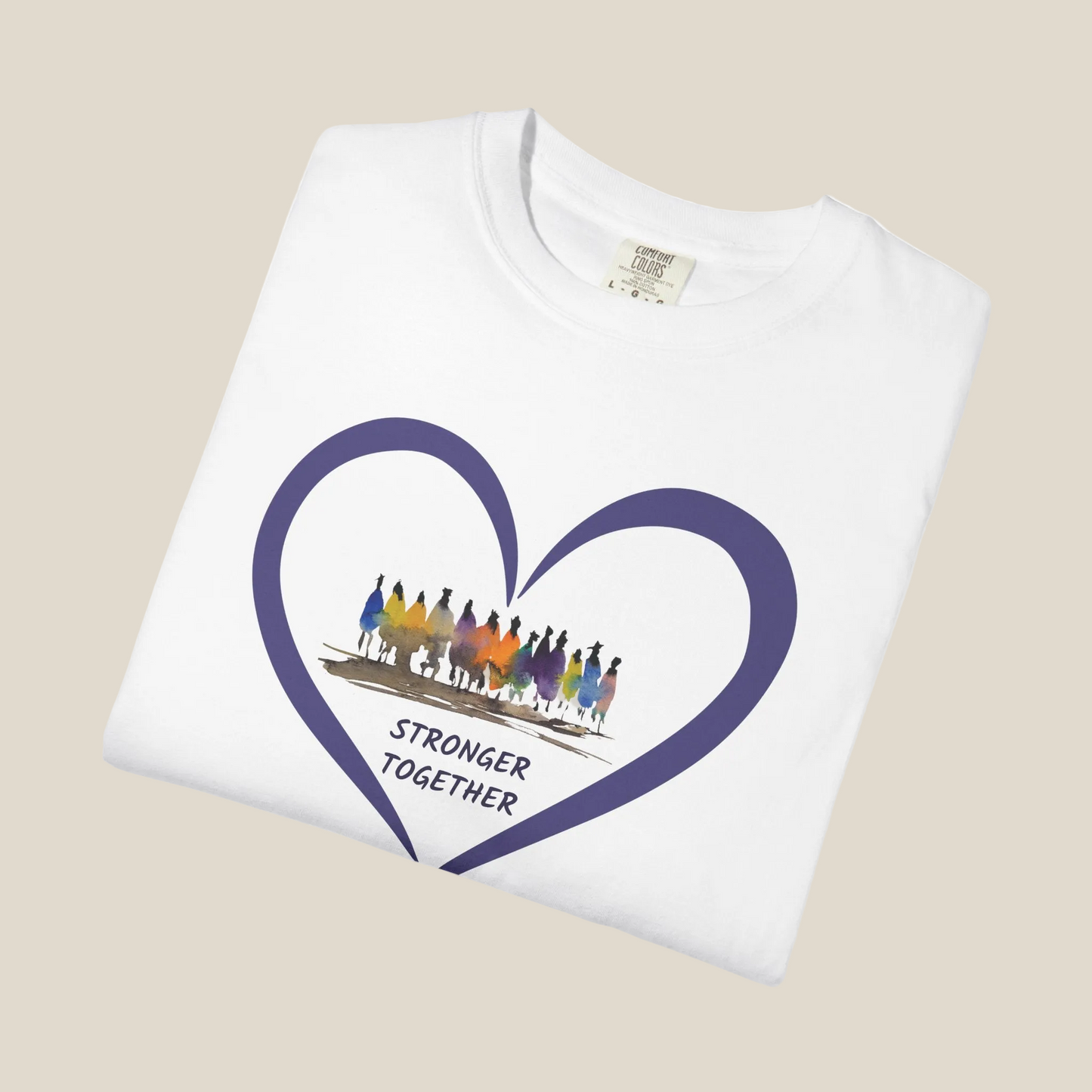 Stronger Together Heart Unisex T-shirt