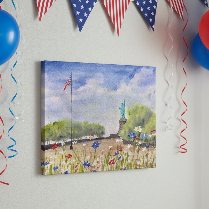 Looking for Liberty - Matte Canvas