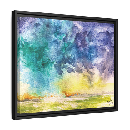 Beyond The Dryline Matte Canvas, Framed (Black or Espresso). Available in sizes from 10”x8”-30”x24”