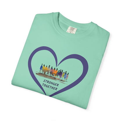 Stronger Together Heart Unisex T-shirt