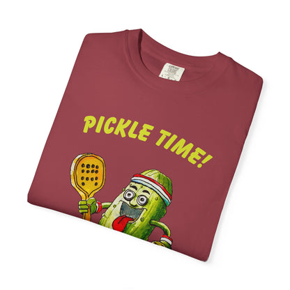 Pickle Time! Unisex Garment-Dyed T-shirt (Dark Colors). Available in sizes S-4XL, 16 colors.