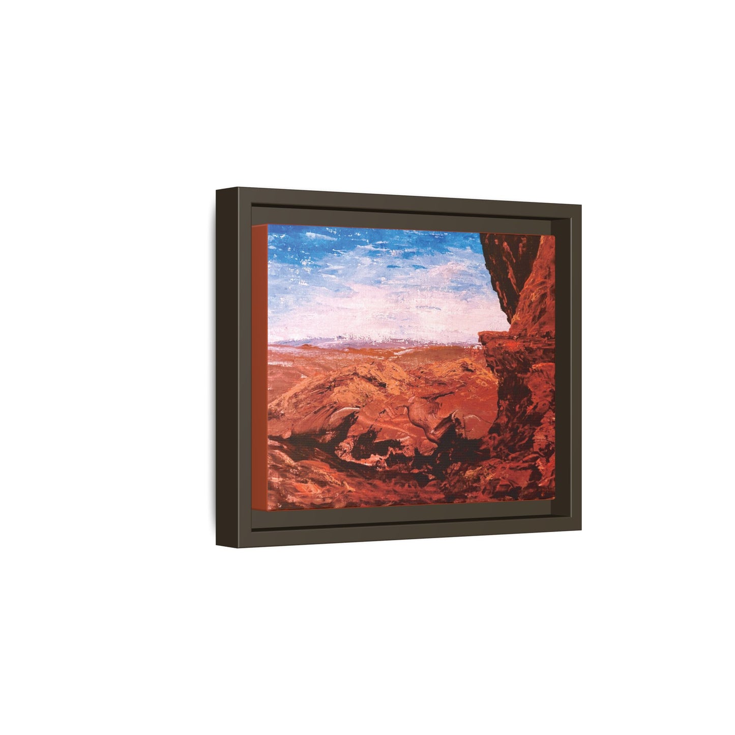 Red Rocks, Framed (Black or Espresso). Available in sizes from 10”x8”-18”x12”
