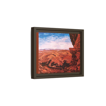 Red Rocks, Framed (Black or Espresso). Available in sizes from 10”x8”-18”x12”