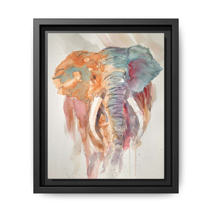 Bull In A Dust Storm, Framed (Black or Espresso). Available in sizes from 8”x10”-16”x20”